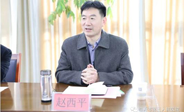 韋偉調(diào)研臨沂市第三人民醫(yī)院 二期工程項目建設(shè)進展情況